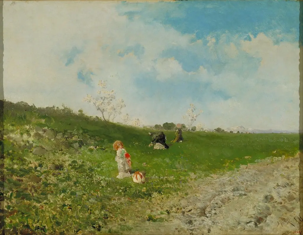 Springtime in Rome, by Baldomero Galofre Jiménez