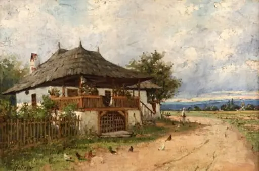 Casă țărănească, by Baltazar Apcar (Abgar)