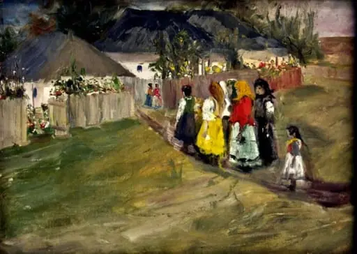Femei în zi de sărbătoare, by Baltazar Apcar (Abgar)