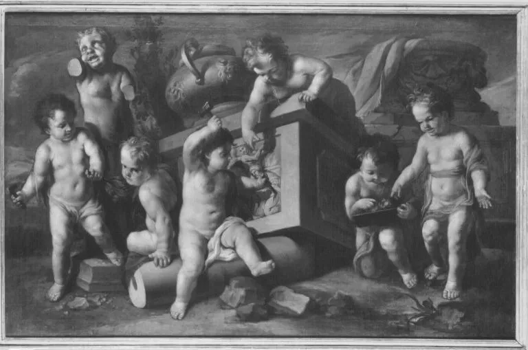 Allegorische Darstellung, by Balthasar Augustin Albrecht, unspecified, 1731