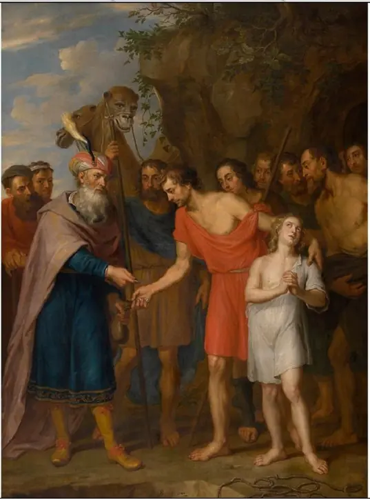 Joseph Sold by his Brothers, by Balthasar Beschey