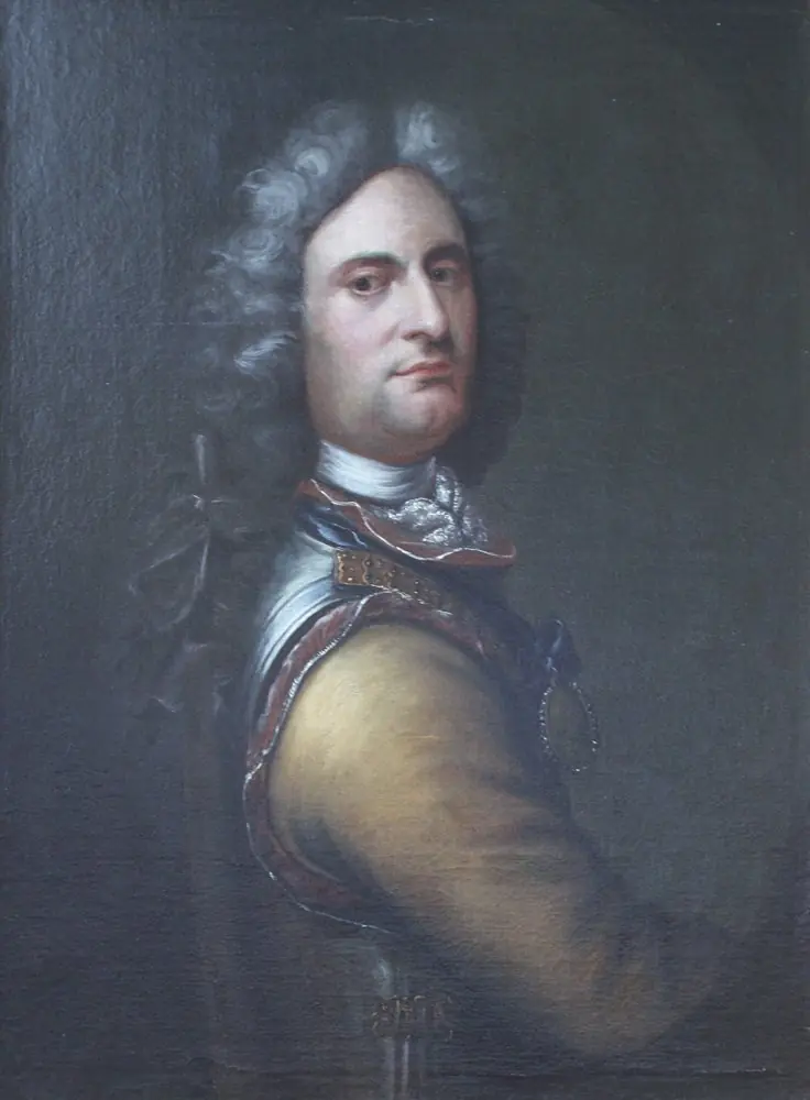 Portrait of Peder Tordenskjold, by Balthasar Denner