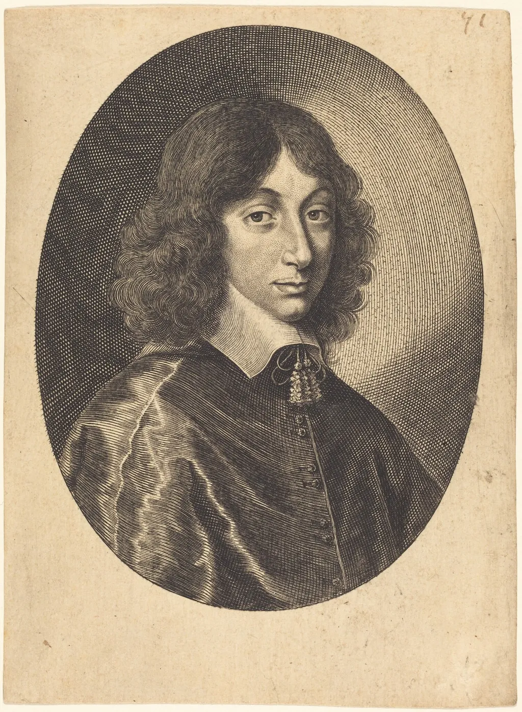 Armand de Bourbon, by Balthasar Moncornet, ink, 1634