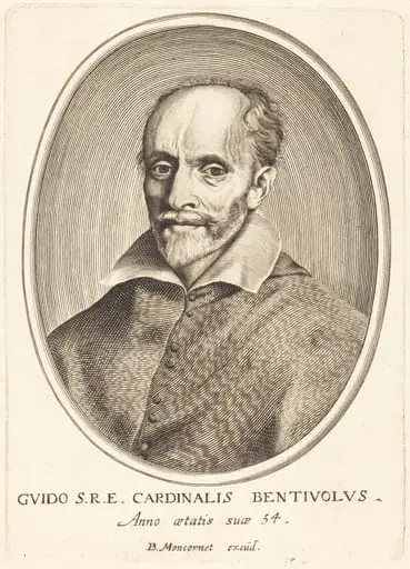 Guido Bentivoglio, by Balthasar Moncornet