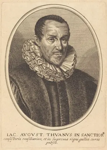 Jacques-Auguste de Thou, by Balthasar Moncornet