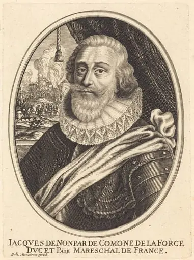 Jacques de la Force, by Balthasar Moncornet