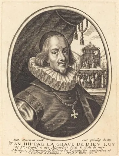 Jean IV, Duke of Bragance, by Balthasar Moncornet