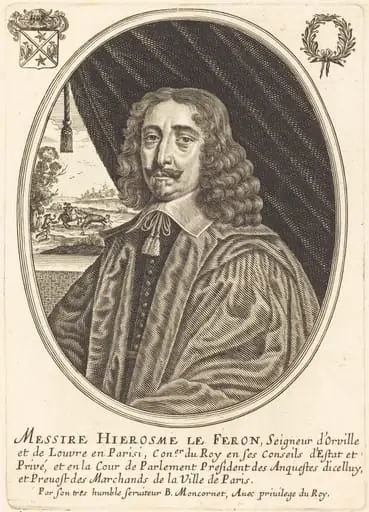 Jean Le Feron, by Balthasar Moncornet