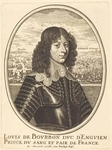 Louis II de Bourbon-Condé, by Balthasar Moncornet