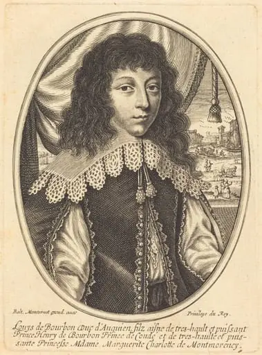 Louis II de Bourbon-Condé, by Balthasar Moncornet