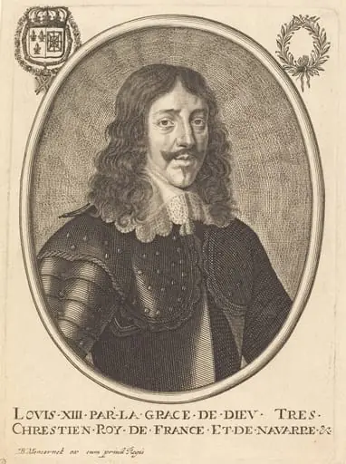 Louis XIII, King of France, by Balthasar Moncornet