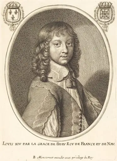 Louis XIV, by Balthasar Moncornet