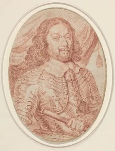 Portrait of a French General, by Balthasar Moncornet