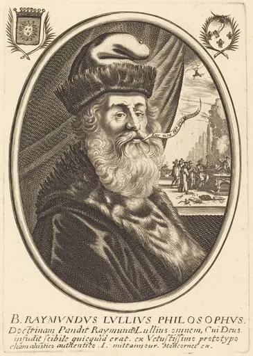 Raymond Lulle, by Balthasar Moncornet