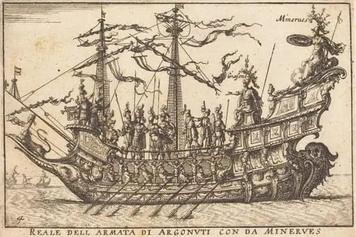 Reale dell'Armata di Argonuti con da Minerves, by Balthasar Moncornet