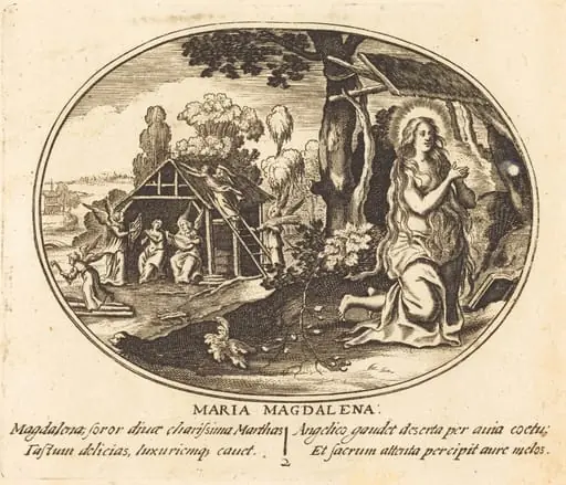 The Penitence of Mary Magdalen, by Balthasar Moncornet