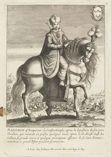 Turkish sultans, sultanas and other historical figures, by Balthasar Moncornet