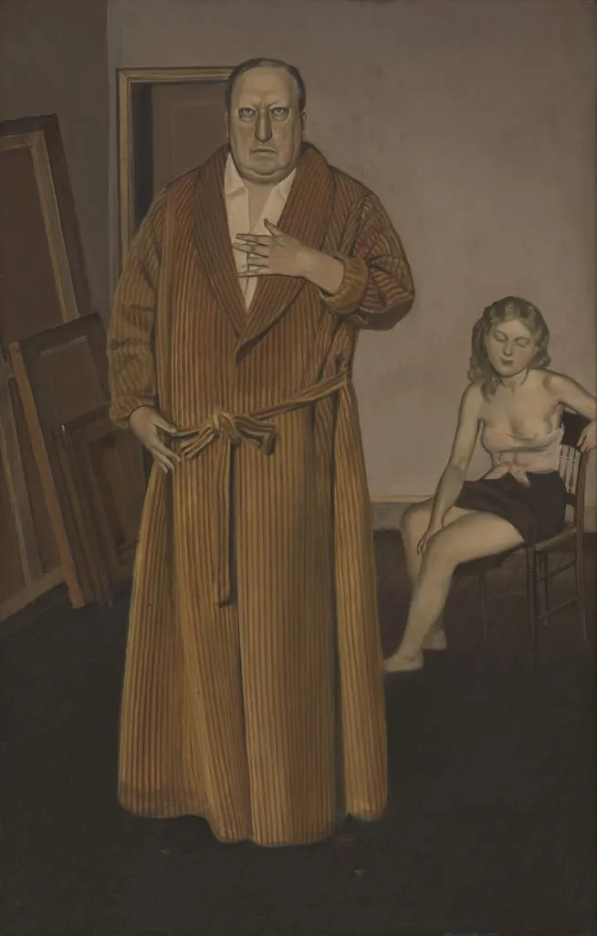 Untitled, by Balthus, oil, 1936