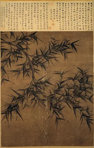 Bamboo in Monochrome Ink