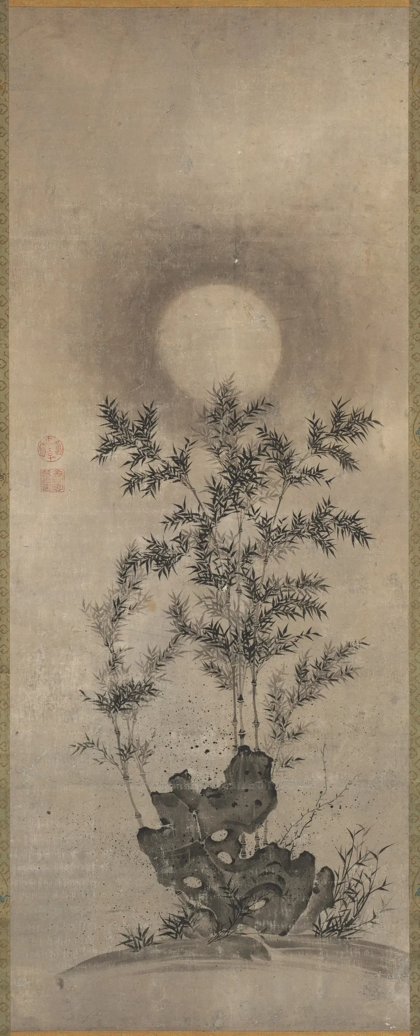 Bamboo in Moonlight, unspecified, 1549