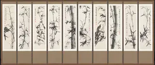 Bamboos in Wind