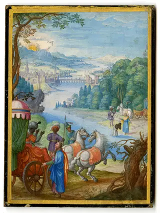 Baptism of the Chamberlain of Queen Candace of Ethiopia