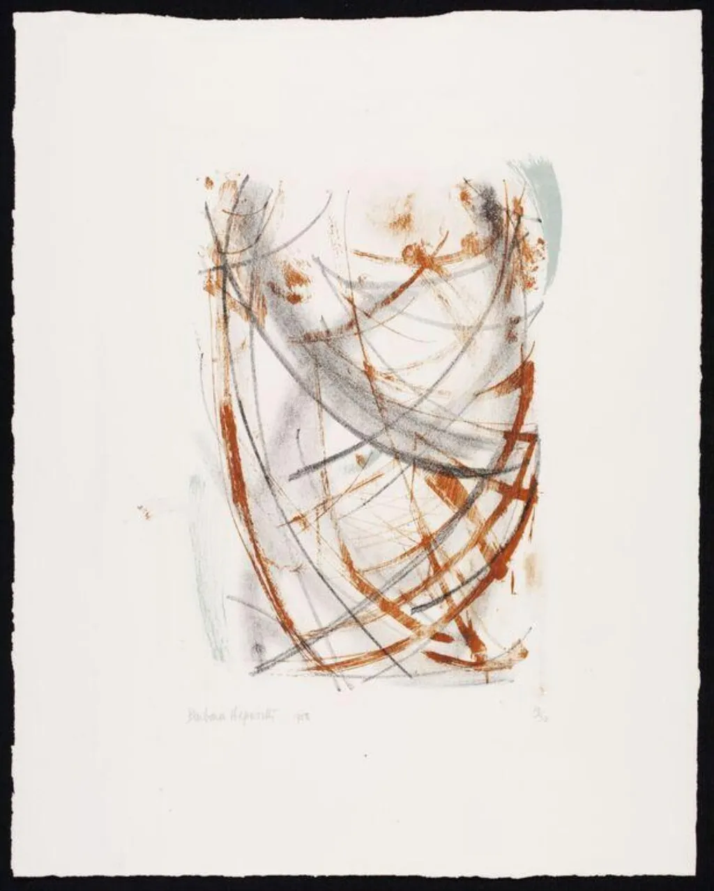 Untitled, by Barbara Hepworth, 1958