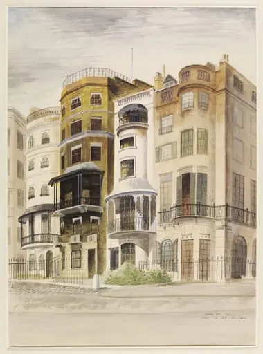 93 to 97 Park Lane, W.1., by Barbara Jones
