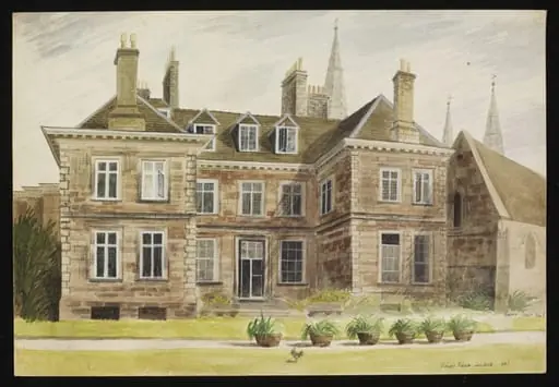 Bishop's Palace, Lichfield (South or Garden Front), by Barbara Jones