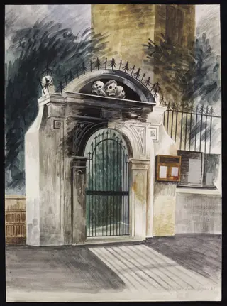 Gateway to St. Olave's Hart Street, E.C.2.
