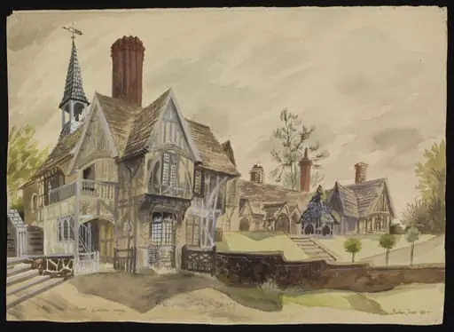 St. Mary's Homes and Chapel, Godstone, by Barbara Jones