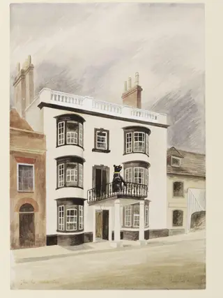 The Black Bear, Wareham, Dorset, by Barbara Jones, 1942