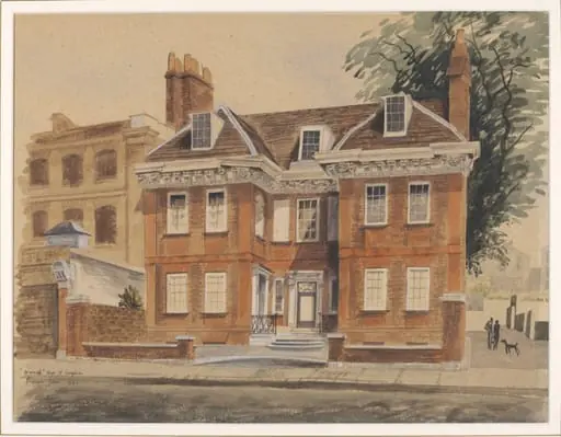 "Wrencote," High Street, Croydon, by Barbara Jones
