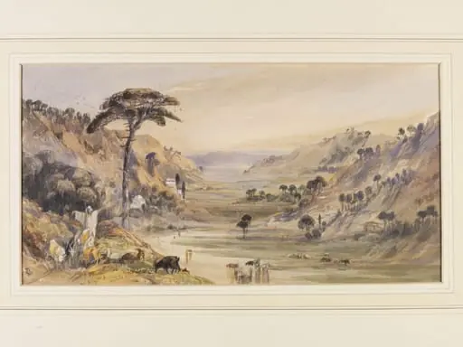 Landscape near Algiers, by Barbara Leigh Smith Bodichon
