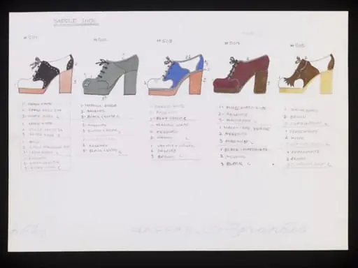 Saddle Shoe, by Barbara Nessim