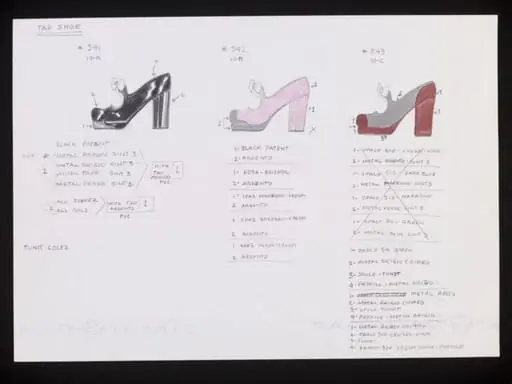 Tap Shoe, by Barbara Nessim
