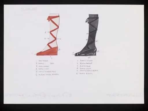 Toe Shoe Boot, by Barbara Nessim