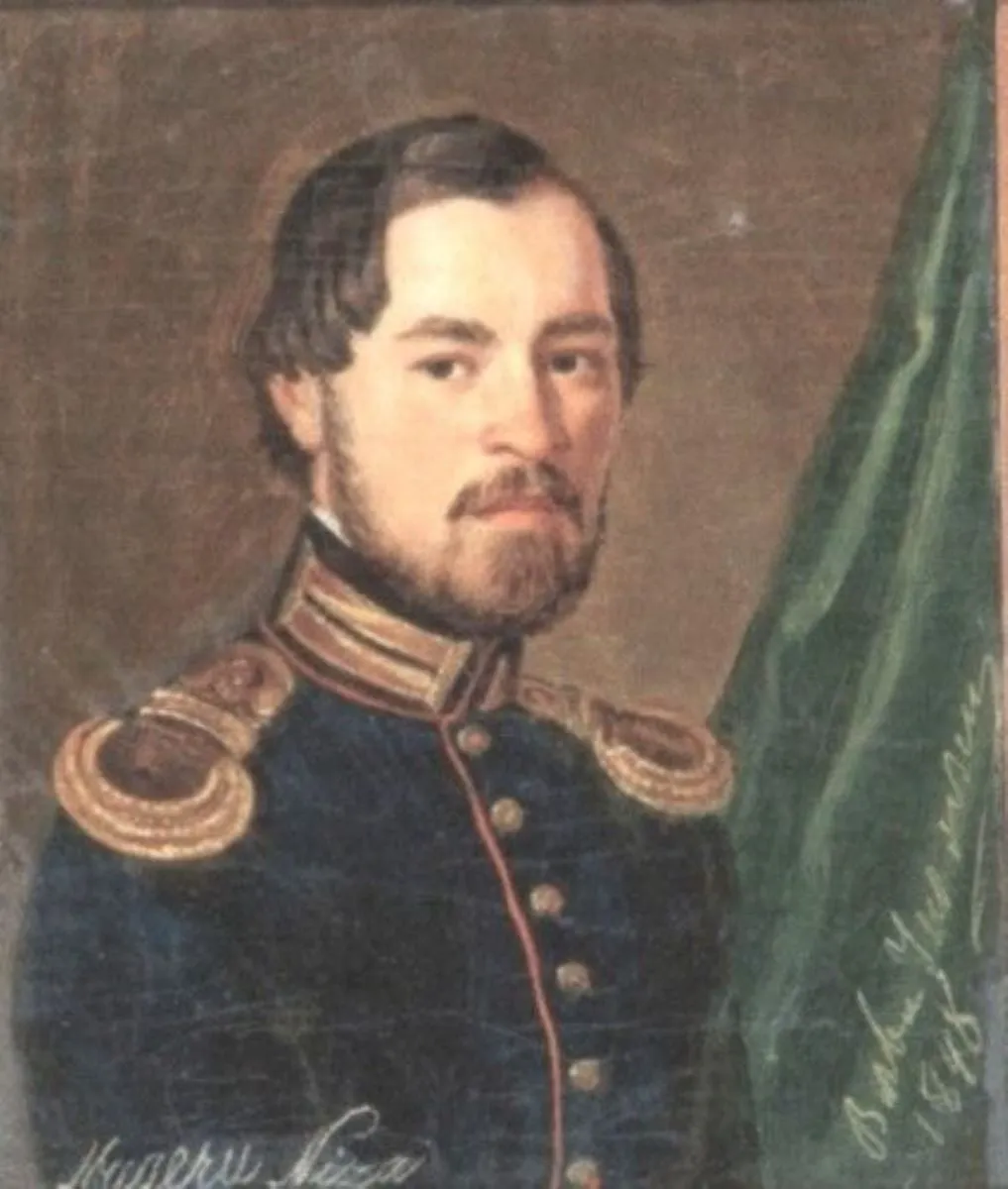 Portretul lui Niță Magheru, by Barbu Iscovescu, unspecified, 1848