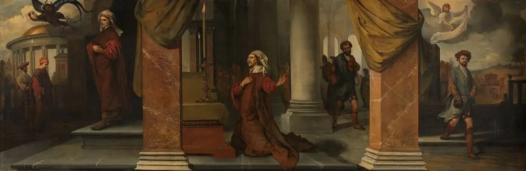 The Pharisee and the publican, by Barent Fabritius