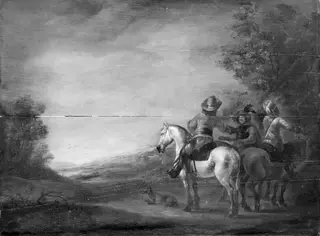 Horsemen, by Barent van Kalraet, 1697