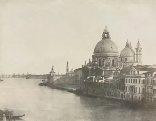 Santa Maria della Salute, View of the Grand Canal, Venice, by Baron A. Faÿs