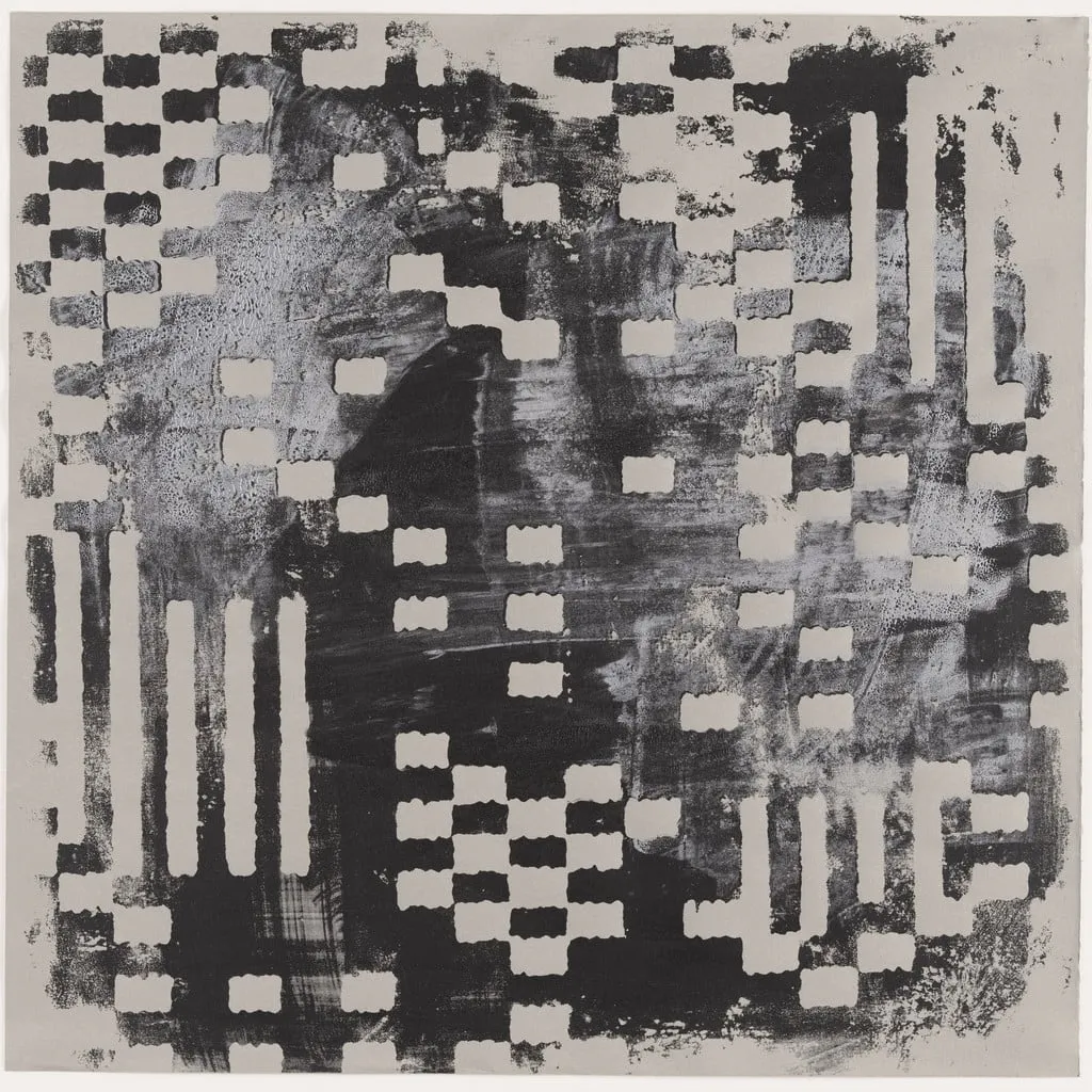 Untitled, by Barry Bridgwood, ink, 1984