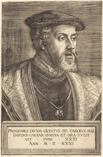 Emperor Charles V, by Barthel Beham