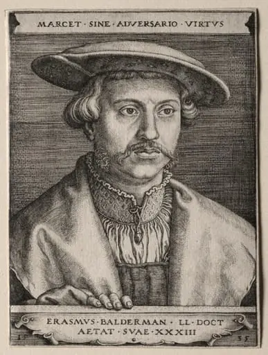 Erasmus Balderman, by Barthel Beham