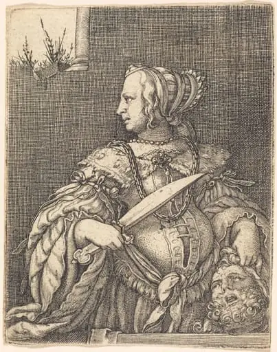 Judith with the Head of Holofernes, by Barthel Beham