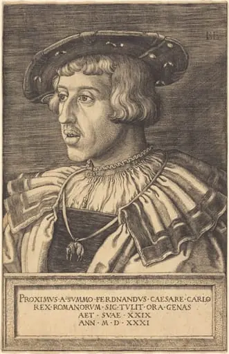 King Ferdinand I, by Barthel Beham