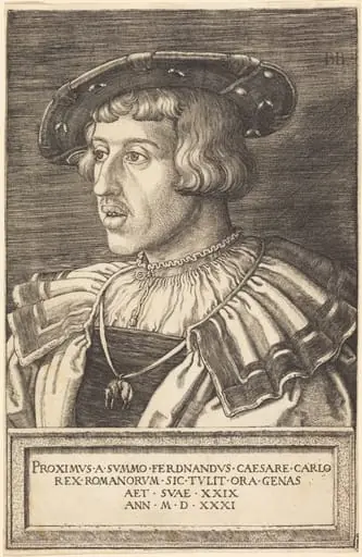 King Ferdinand I, by Barthel Beham