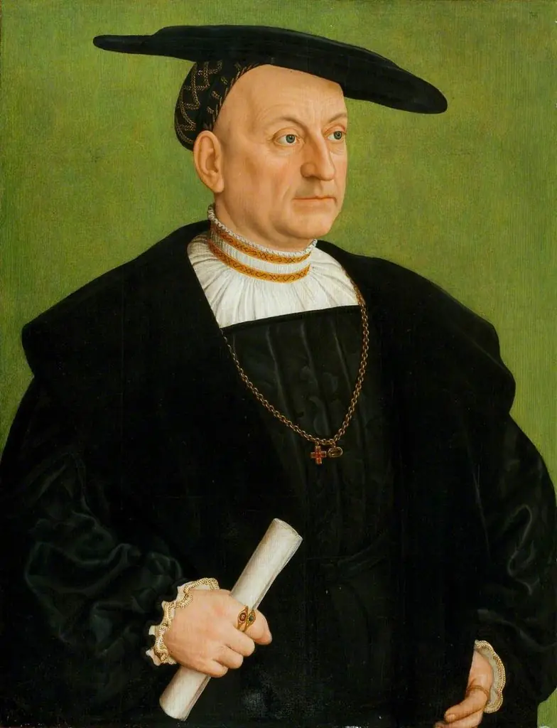 Portrait of Onophrius Scheit, by Barthel Beham