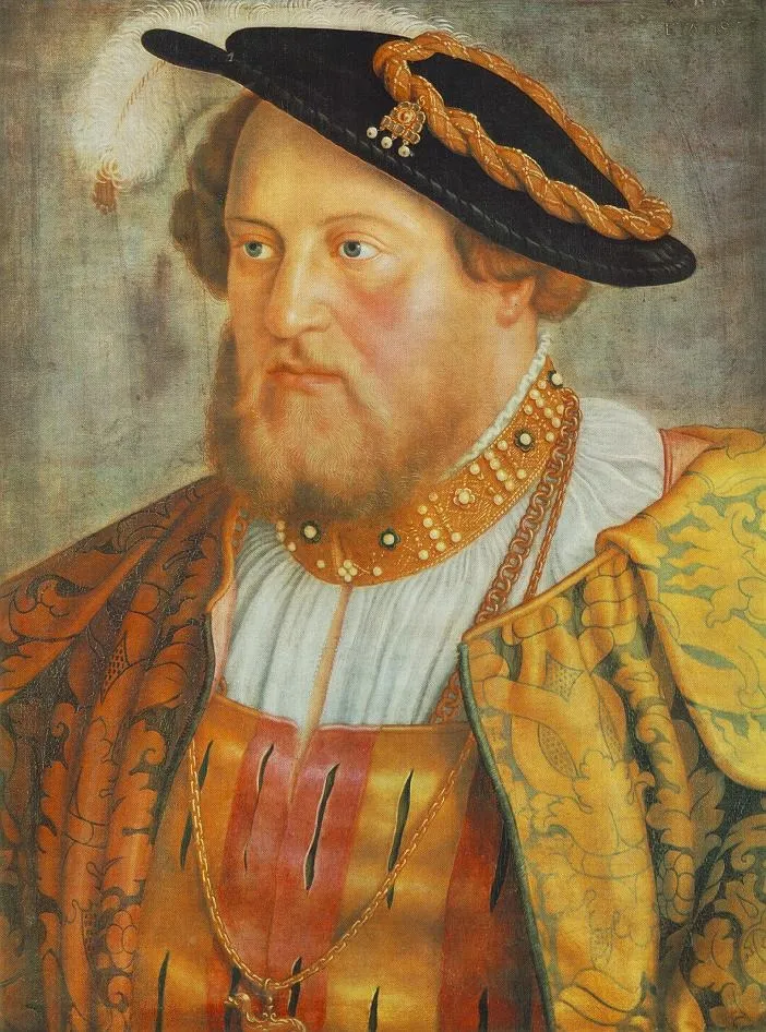 Portrait of Ottheinrich, Prince of Pfalz, by Barthel Beham, oil, 1535
