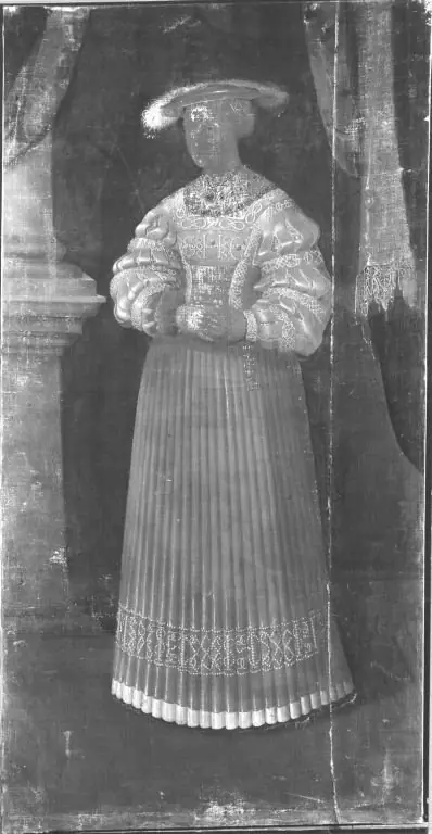 Susanna von Brandenburg, Gemahlin Ottheinrichs (Seitenverkehrte Kopie nach Inv.-Nr. 2450) (Kopie nach), by Barthel Beham